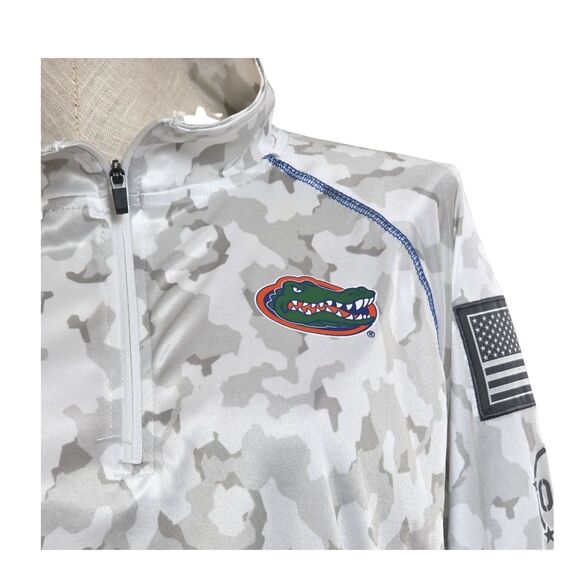 Florida Gators Top Womens XL Colosseum Operation Hat Trick OHT 1/4 Zip - Picture 3 of 7